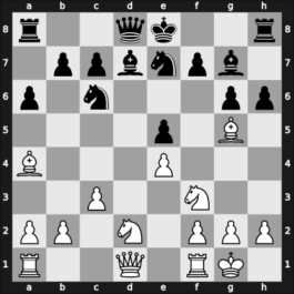 1960 Leningrad RUS – Round 1 – Unzicker, Wolfgang – 1-0 – Gipslis, Aivars – G6