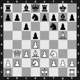 1960 Leningrad ch-URS – Round 1 – Petrosian, Tigran A. – 1-0 – Krogius, Nikolai V – G4