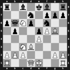 1960 Leningrad ch-URS – Round 1 – Spassky, Boris Vasily – 1/2-1/2 – Polugaevsky, Lev – G6