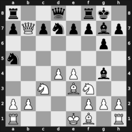 1960 Leningrad ch-URS – Round 2 – Polugaevsky, Lev – 1-0 – Simagin, Vladimir – G15