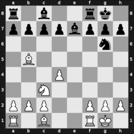 1960 Leningrad ch-URS – Round 3 – Krogius, Nikolai V – 1/2-1/2 – Spassky, Boris Vasily – G28