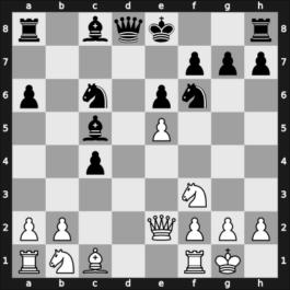 1960 Leningrad ch-URS – Round 4 – Averbakh, Yuri L – 1/2-1/2 – Suetin, Alexey S – G30