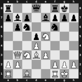 1960 Leningrad ch-URS – Round 4 – Polugaevsky, Lev – 1/2-1/2 – Shamkovich, Leonid – G31