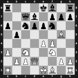 1960 Leningrad ch-URS – Round 5 – Lutikov, Anatoly S – 1-0 – Averbakh, Yuri L – G44