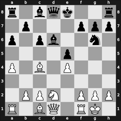 1960 Leningrad ch-URS – Round 7 – Geller, Efim P – 1/2-1/2 – Polugaevsky, Lev – G61