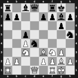 1960 Leningrad ch-URS – Round 10 – Krogius, Nikolai V – 1-0 – Sakharov, Yuri G. – G91