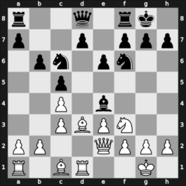 1960 Leningrad ch-URS – Round 11 – Kortchnoi, V. – 1/2-1/2 – Bronstein, Daniel E – G99