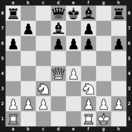 1960 Leningrad ch-URS – Round 12 – Krogius, Nikolai V – 0-1 – Smyslov, Vladimir – G109