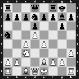 1960 Leningrad ch-URS – Round 17 – Smyslov, Vladimir – 1-0 – Sakharov, Yuri G. – G154