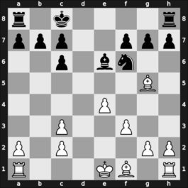 1960 Leningrad ch-URS – Round 18 – Krogius, Nikolai V – 1/2-1/2 – Bronstein, David I – G170
