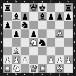 1960 Leningrad tt – Round 1 – Mednis, Edmar J – 0-1 – Kupka, Slavoj – G8