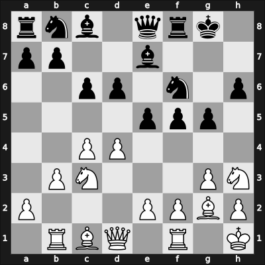 1960 Leningrad tt – Round 2 – Forintos, Gyozo V – 1-0 – Langeweg, Kick – G15