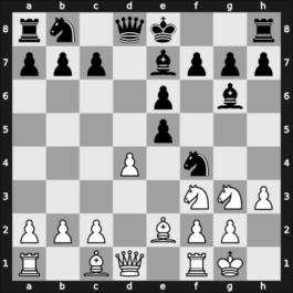 1960 Leningrad tt – Round 3 – Van den Berg, Carel B – 0-1 – Myagmarsuren, Lkhamsuren – G37