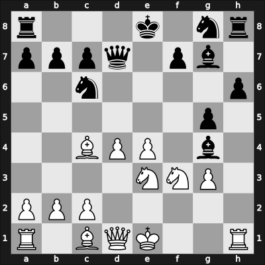 1960 Leningrad tt – Round 4 – Spassky, Boris V. – 1-0 – Gibson, Franklyn – G49