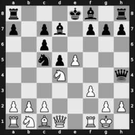1960 Leningrad tt – Round 4 – Knezevic, Milorad – 1/2-1/2 – Csiszar, Albert – G52