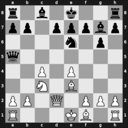 1960 Leningrad tt – Round 11 – Kovacs, Laszlo M – 1-0 – Nikitin, Aleksander S – G143