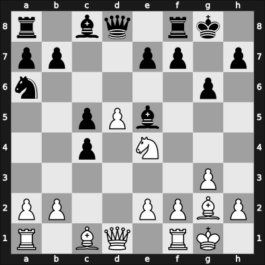 1960 Leningrad tt – Round 12 – Maedler, Juergen, Dr. – 0-1 – Gheorghiu, Florin – G168
