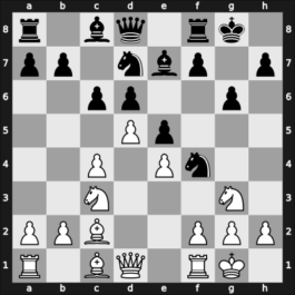 1960 Ljubljana – Round 4 – Smederevac, Petar – 1/2-1/2 – Udovcic, Mijo – G36