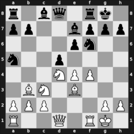 1960 Ljubljana – Round 7 – ? – 1/2-1/2 – Puc, Stojan – G58