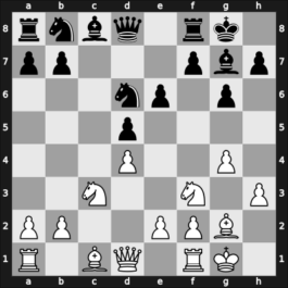 1960 Ljubljana – Round 12 – Sofrevski, Jovan – 1/2-1/2 – Ciric, Dragoljub M – G87