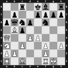 1960 Ljubljana ch-YUG – Round 15 – Knezevic, Milorad – 1/2-1/2 – Parma, Bruno – G9