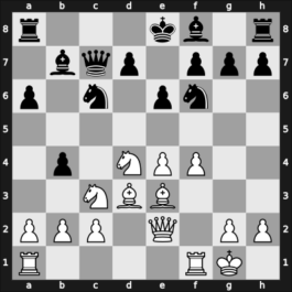1960 Madrid zt – Round 5 – Gligorić, Svetozar – 1/2-1/2 – Giustolisi, Alberto – G39