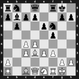 1960 Madrid zt – Round 7 – Gligorić, Svetozar – 1/2-1/2 – Lehmann, Heinz – G51