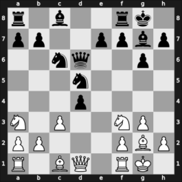 1960 Madrid zt – Round 7 – Heidenfeld, Wolfgang – 1/2-1/2 – Portisch, Lajos – G53