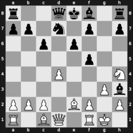 1960 Madrid zt – Round 8 – O&rsquo;Kelly, Albéric de Galway – 1/2-1/2 – Donner, Jan-Hein – G60