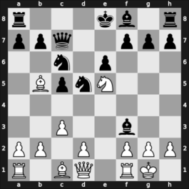 1960 Madrid zt – Round 9 – Heidenfeld, Wolfgang – 1/2-1/2 – Penrose, Justin – G66