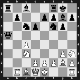 1960 Madrid zt – Round 10 – Portisch, Lajos – 1/2-1/2 – Pomar Salamanca, Arturo – G69