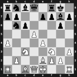 1960 Mar del Plata – Round 1 – Bielicki, Carlos – 0-1 – Letelier Martner, Rene – G8
