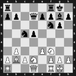 1960 Mar del Plata – Round 1 – Gadia, Olicio – 1/2-1/2 – Letelier Martner, Rene – G21