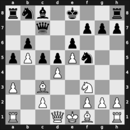 1960 Mar del Plata – Round 2 – Olafsson, Fridrik – 1/2-1/2 – Bronstein, David I – G30