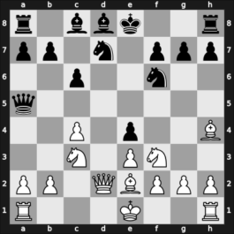 1960 Mar del Plata – Round 4 – Bielicki, Carlos – 1/2-1/2 – Bronstein, David I – G42