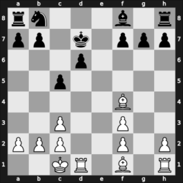 1960 Mar del Plata – Round 6 – Spassky, Boris V. – 1-0 – Ait Saadi, Lina – G57
