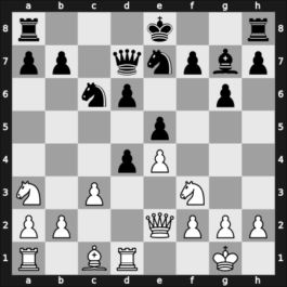 1960 Mar del Plata – Round 7 – Fischer, Robert J – 1-0 – Olafsson, Fridrik – G63