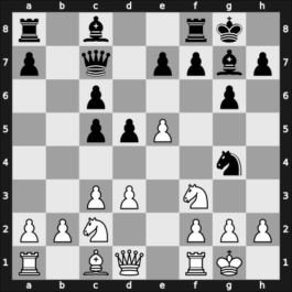 1960 Mar del Plata – Round 10 – Bronstein, David I – 1-0 – Marini, Luis – G83