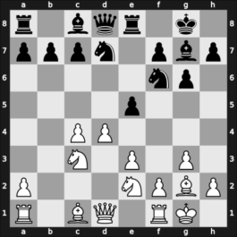 1960 Mar del Plata – Round 11 – Marini, Luis – 1/2-1/2 – Alvarez del Monte, Jose – G87