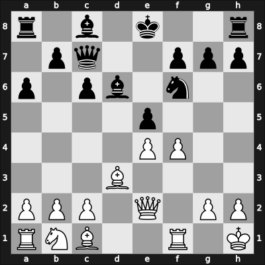 1960 Moscow – Round 1 – Bagirov, Vladimir – 1-0 – Korchnoi, Viktor – G4