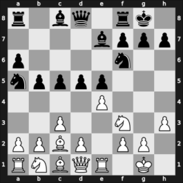 1960 Moscow – Round 1 – Minev, Nikolay N – 1/2-1/2 – Antoshin, Vladimir S – G7