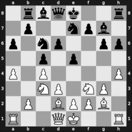 1960 Moscow CCCT – Round 5 – Szilagyi, Gyorgy Laszlo – 1/2-1/2 – Bagirov, Vladimir – G25