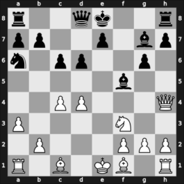 1960 Moscow CCCT – Round 5 – Antoshin, Vladimir S – 0-1 – Hort, Vlastimil – G27