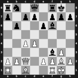 1960 Moscow CCCT – Round 5 – Kholmov, Ratmir D – 1/2-1/2 – Simagin, Vladimir – G30