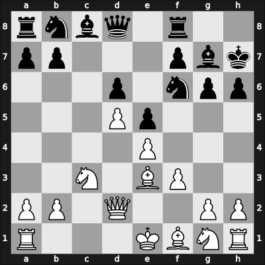 1960 Moscow-Leningrad m – Round 1.30 – Ljavdansky, Vladimir – 1-0 – Zaitsev, Igor A – G17