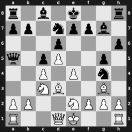 1960 New York ch-USA – Round 1 – Sherwin, James T – 1/2-1/2 – Saidy, Anthony – G1