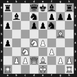 1960 New York ch-USA – Round 1 – Seidman, Herbert – 1/2-1/2 – Bisguier, Arthur B – G4