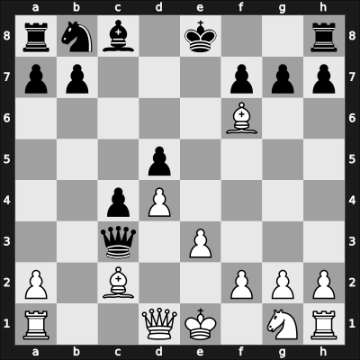 1960 New York ch-USA – Round 6 – Berliner, Hans – 1-0 – Bisguier, Arthur B – G23