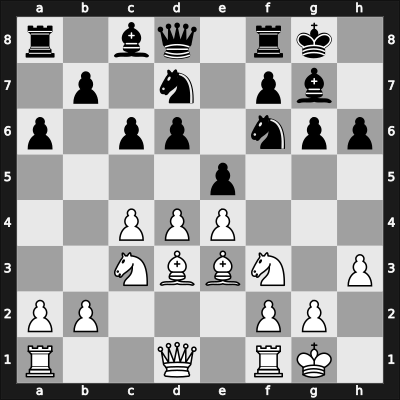 1960 New York ch-USA – Round 8 – Lombardy, William J – 1/2-1/2 – Bisguier, Arthur B – G35