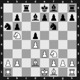 1960 Nimzowitsch Memorial – Round ? – Geller, Efim P – 1/2-1/2 – Enevoldsen, Jens – G19